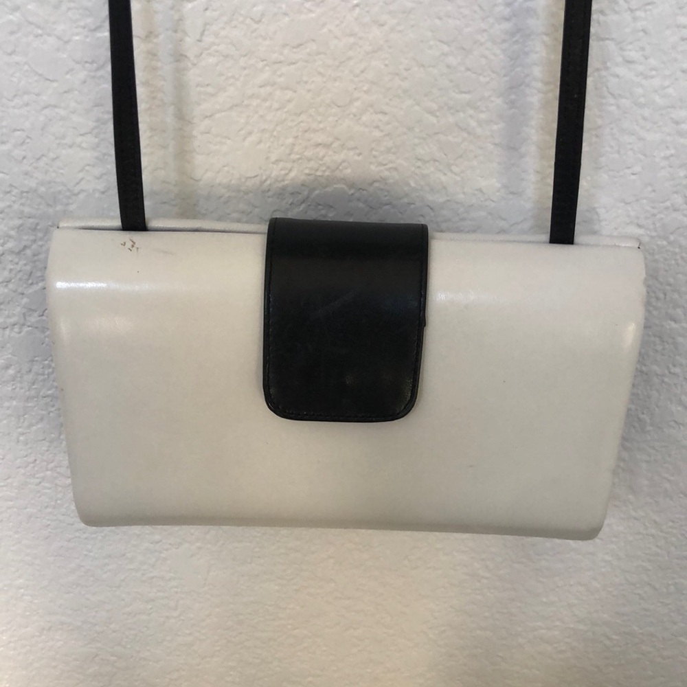 Vintage Elegant Black and White Women's Bag